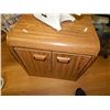 Image 1 : NITE TABLE - 2 DRAWER - OAK STYLE