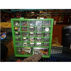 HARDWARE BIN AND CONTENTS