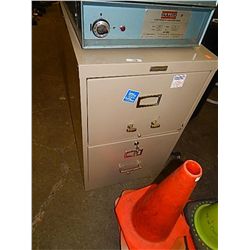 FILE CABINET WITH KEY - 2 DRAWER