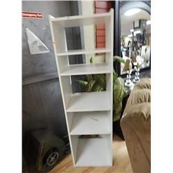 WHITE BOOK SHELF