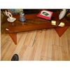 Image 2 : TEAK AND GLASS COFFEE TABLE