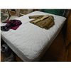 Image 1 : QUEEN MATTRESS AND BOX SPRING - USED - FROM LOCAL ESTATE - GOOD CONDITION