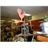 Image 1 : WEATHER VANE - ROOSTER - ALL BEEN POWDER COATED TO PREVENT RUSTING