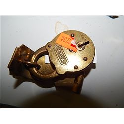 BRASS LOCK AND HINGE