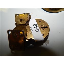 BRASS LOCK AND HINGE