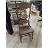 Image 1 : VINTAGE PRESS BACK ROCKING CHAIR