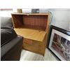 Image 1 : TEAK 4 DRAWER CHEST WITH DROP FRONT