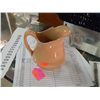 Image 1 : VINTAGE PEACH PETAL WARE JUG - GRINDLEY ENGLAND