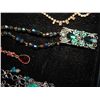 Image 1 : VINTAGE RHINESTONE NECKLACE - SPAPHIRE
