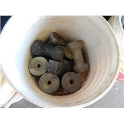 BUCKET OF BOAT STUFF