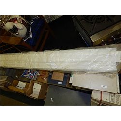 FAUX WOOD BLIND - WHITE - WITH FACIA BOARD