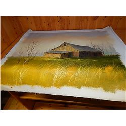 ORIGINAL OIL ON CANVASS  - UNFRAMED