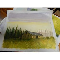 ORIGINAL OIL ON CANVASS  - UNFRAMED