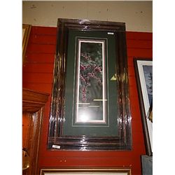 FRAMED LIMITED EDITION PRINT - BLOSSOM DANCE - TERRY ISAAC - GALLERY PRICE APPROX. $325