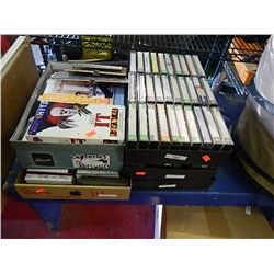 BOX OF CASSETTES - 5 TOTAL