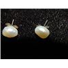 Image 1 : VINTAGE PEARL STUD EARINGS