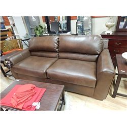 LEATHER CHESTERFIELD - NEW OUT OF PACKAGE