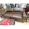 Image 1 : LEATHER CHESTERFIELD - NEW OUT OF PACKAGE