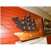 Image 2 : WOOD MODEL - SAILING SHIP - APPROX 2' TALL