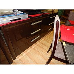 DRESSER - 6 DRAWER - BLACK