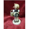 Image 2 : VINTAGE HUMMEL, GOEBEL FIGURE - GIRL WITH BASKET AND FLOWER - 98 - WEST GERMAN CERAMIC COLLACTABLE -