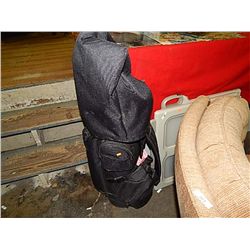 GOLF CLUBS AND BAG