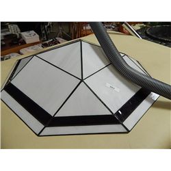 LEADED GLASS CEILING LITE SHADE
