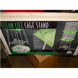 NEW BIRD CAGE STAND 18 X18 - RETAIL $20.00