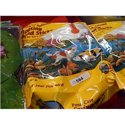 NEW BAG OF POND FOOD - 1 BAG PER LOT - RETAIL 20.00 EA