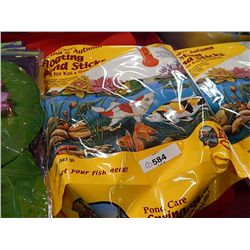 NEW BAG OF POND FOOD - 1 BAG PER LOT - RETAIL 20.00 EA