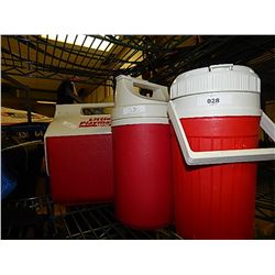 WATER COOLERS - 2 & COOLER - 3PC TOTAL