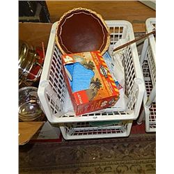 BASKET AND CONTENTS = 2 TOTAL