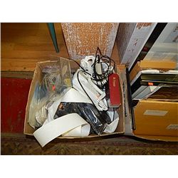 BOX OF ASSORTED OFFICE SUPPLIES