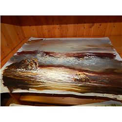 ORIGINAL OIL ON CANVASS  - UNFRAMED