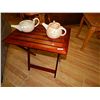 Image 1 : MAHOGANY TV TRAY