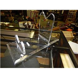 PLEXIGLASS DISPLAY STAND