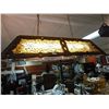Image 2 : LEADED GLASS OVER HEAD LIGHT RETANGLE SHAPE