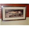 Image 1 : FRAMED LIMITED EDITION PRINT - DOZING DUO - MAURADE MAYNTON - GALLERY PRICE APPROX. $500