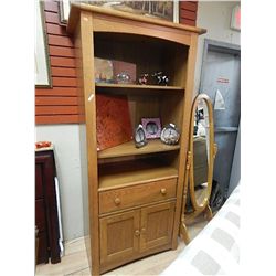 OAK BOOK CASE