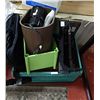 Image 1 : BASKET OF OFFICE STUFF