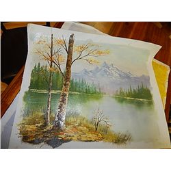 ORIGINAL OIL ON CANVASS  - UNFRAMED