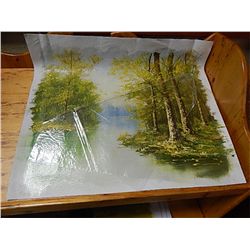 ORIGINAL OIL ON CANVASS  - UNFRAMED