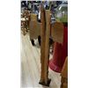 Image 2 : HAND CRAFTED AND INTRICATELY CARVED TOTEM POLE - 5' TALL WITH WINGS