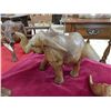 Image 2 : HAND CRAFTED AND INTRICATELY CARVED ELEPHANT