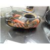 Image 2 : HAND CRAFTED AND PAINTED NATIVE SERVING BOWL