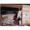 Image 1 : BOX OF ASSORTED AROMATHERAPY ITEMS, FOOT CARE PACK AND MORE