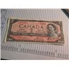 Image 2 : CANADIAN BANK NOTE - $2 - 1954 - SERIAL NUMBER .....598