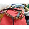 Image 1 : LEATHER BELTS - 2 TOTAL
