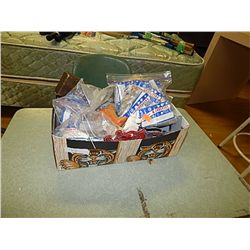 BOX OF MISC CRAFTING