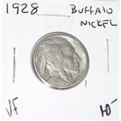 1928 BUFFALO NICKEL RED BOOK VALUE $10.00+ *NICE EARLY VERY FINE GRADE*!! BUFFALO NICKEL CAME OUT OF